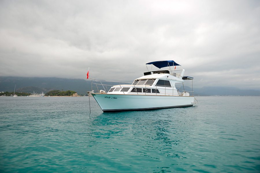 Kemer Yacht Rental 13m Economic Motor Yacht